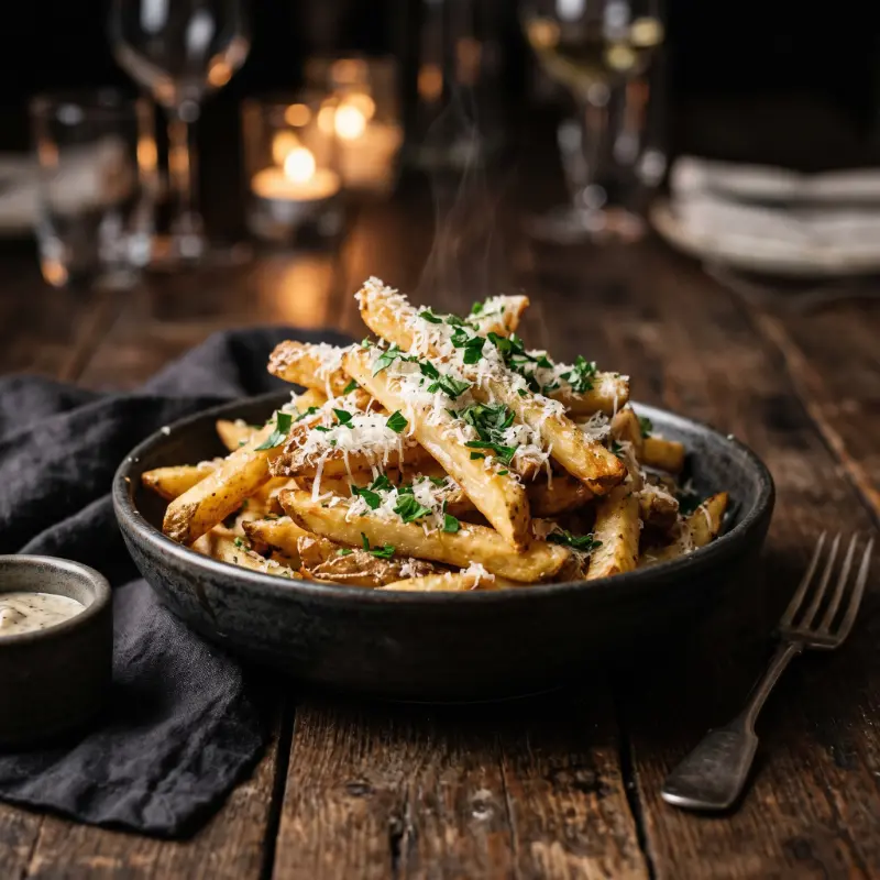 Papas Trufadas con Parmesano